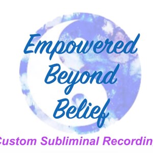 Custom Subliminal Meditation Recording – Personalized Hypnosis Audio for Healing, Manifestation, Self-Improvement & Transformation