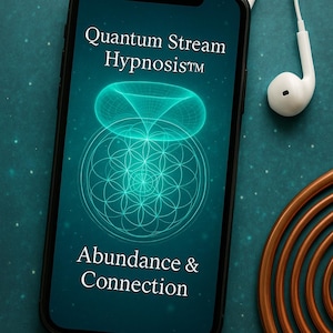 Överflöds- och kontakthypnos MP3 | Quantum Stream Hypnosis™ | Guidad meditation för manifestation och hjärtjustering