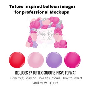 Tuftex Balloons for Professional Balloon Mock-up