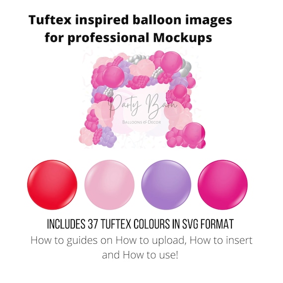 Tuftex Balloons for Professional Balloon Mock-up