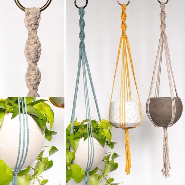 Macrame Plant Hanger, Hanging Planter, Indoor Plant Hanger, Plant Hanger, Hanging Plant Holder, Macrame Plant Holder, Hanging Pot