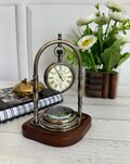 Wedding Anniversary Clock, Best Gifts Ideas for Couple Parents Wife Husband Golden 50 Years of Marriage for Him Her product logo