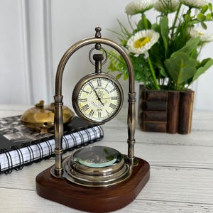 Wedding Anniversary Clock, Best Gifts Ideas for Couple Parents Wife Husband Golden 50 Years of Marriage for Him Her