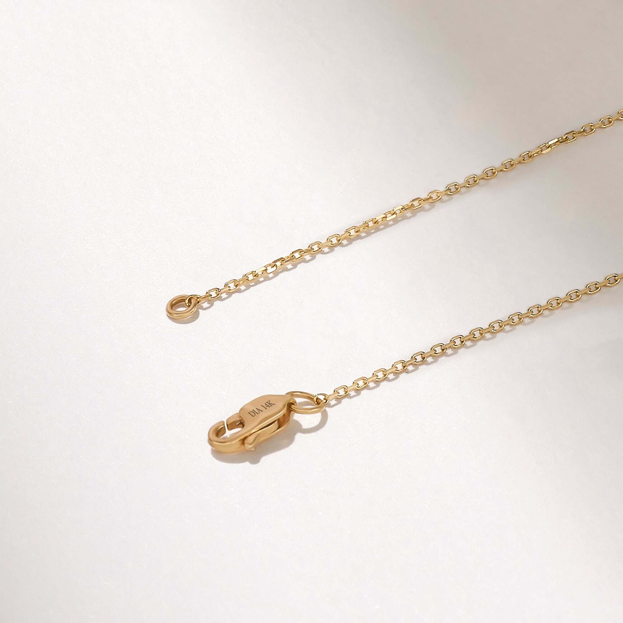 Diamond North Star Necklace, 14k Gold Celestial Pendant Diamond North Star Necklace, 14k Gold Celestial Pendant