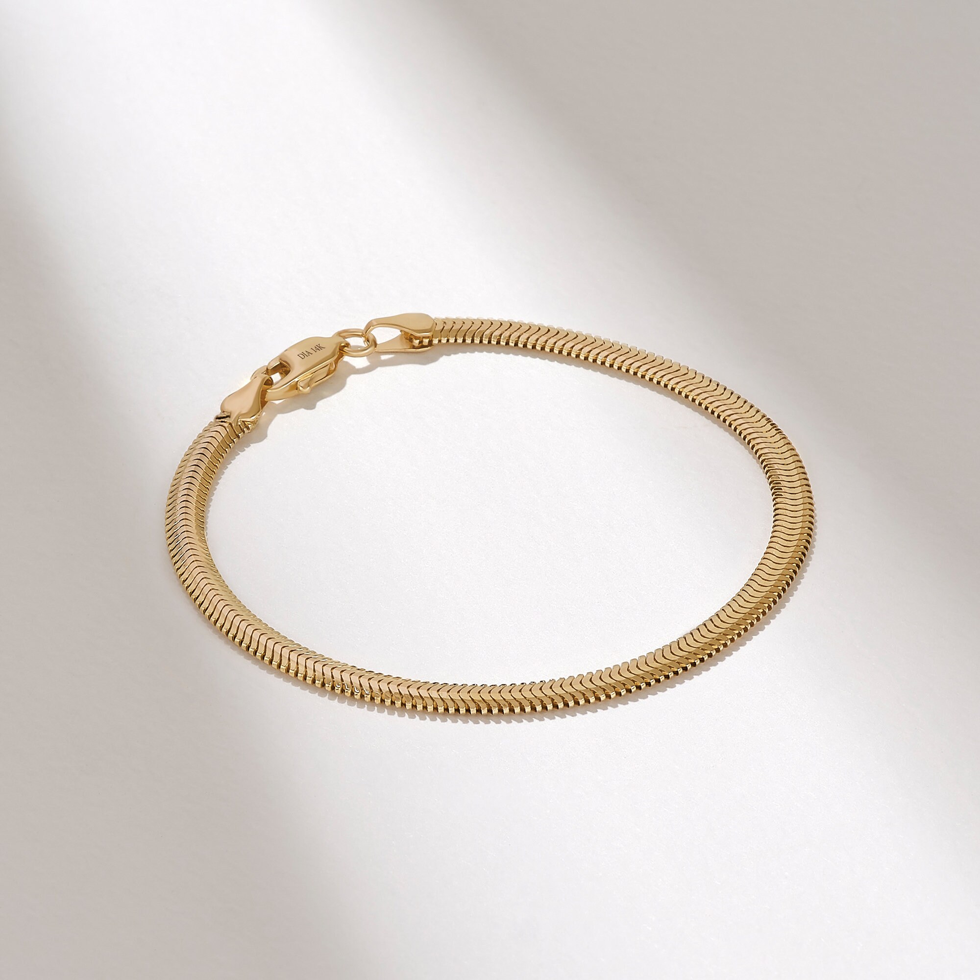 VINTAGE HOLLYWOOD■Diagonal Snake Chain Braceletブレスレット VINTAGE HOLLYWOOD□Diagonal Snake Chain Braceletブレスレット