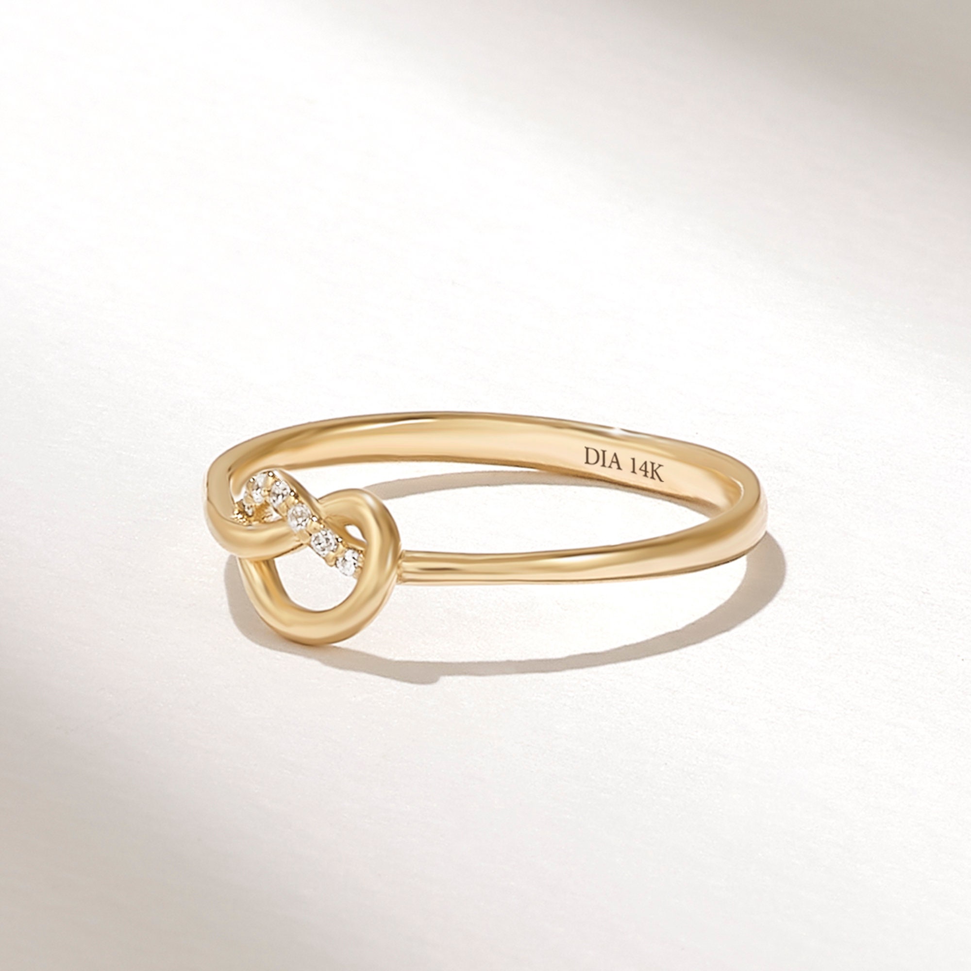 Heart Ring, Love Ring, Gold Ring, Dainty Ring, Bridesmaid Gifts