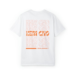 Indian Desi unisex shirt, Kem Cho t-shirt, Indian slogans, Desi apparel, funny Indian gift, South Asian