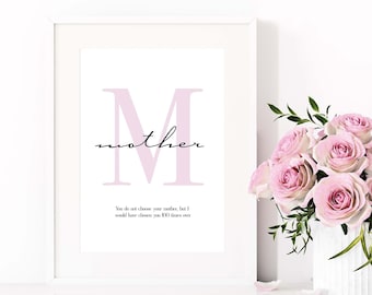 Mothers Day printable wall art, Mothers Day Quote, Meaningful Quote Mother | Mother's Day printable gift | Instant DIGITAL DOWNLOAD