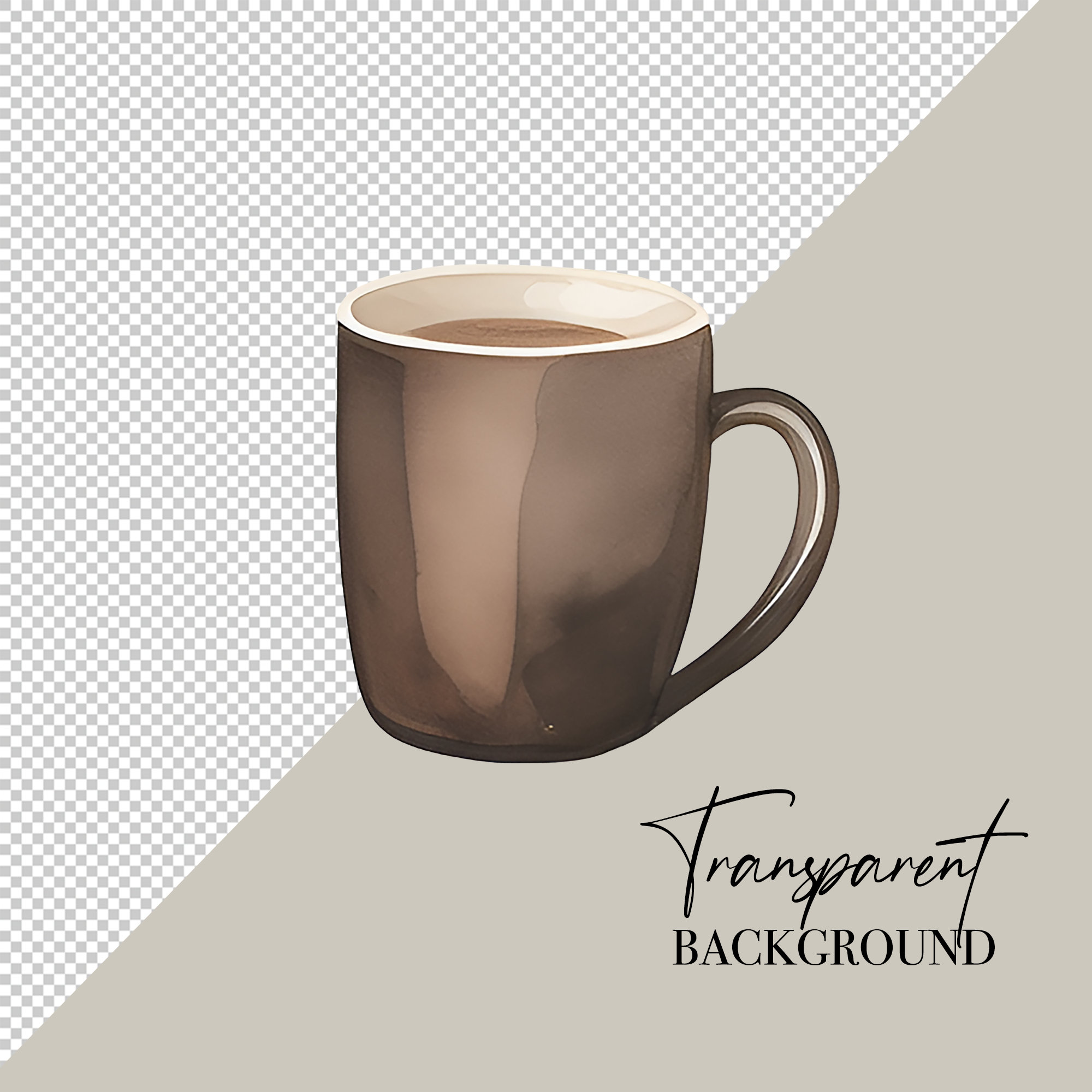 Coffee Mug PNG Watercolor Clipart Coffee PNG Commercial Use Watercolor Clip Art Coffee Cups PNG Coffee Cup Clipart Digital Stickers Download image 3