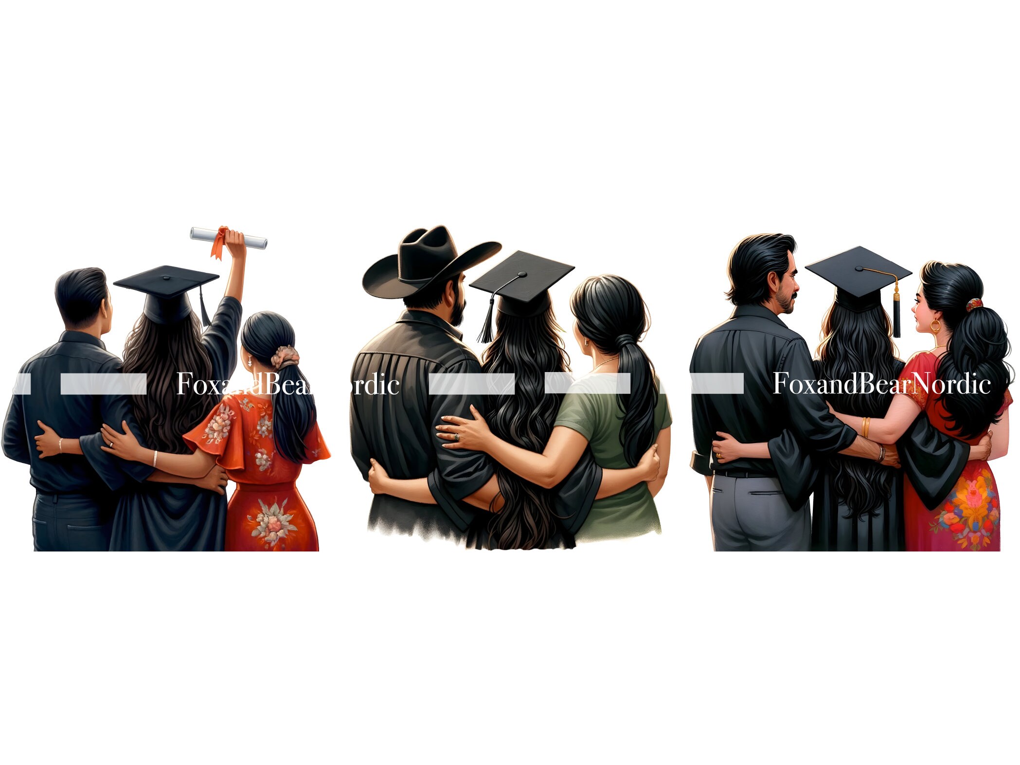 Mexican Graduation PNG Graduation Clipart Graduation Girl PNG Clipart for Mexican Graduation Cap Topper Mexican Flag Colombia Puerto Rico image 6