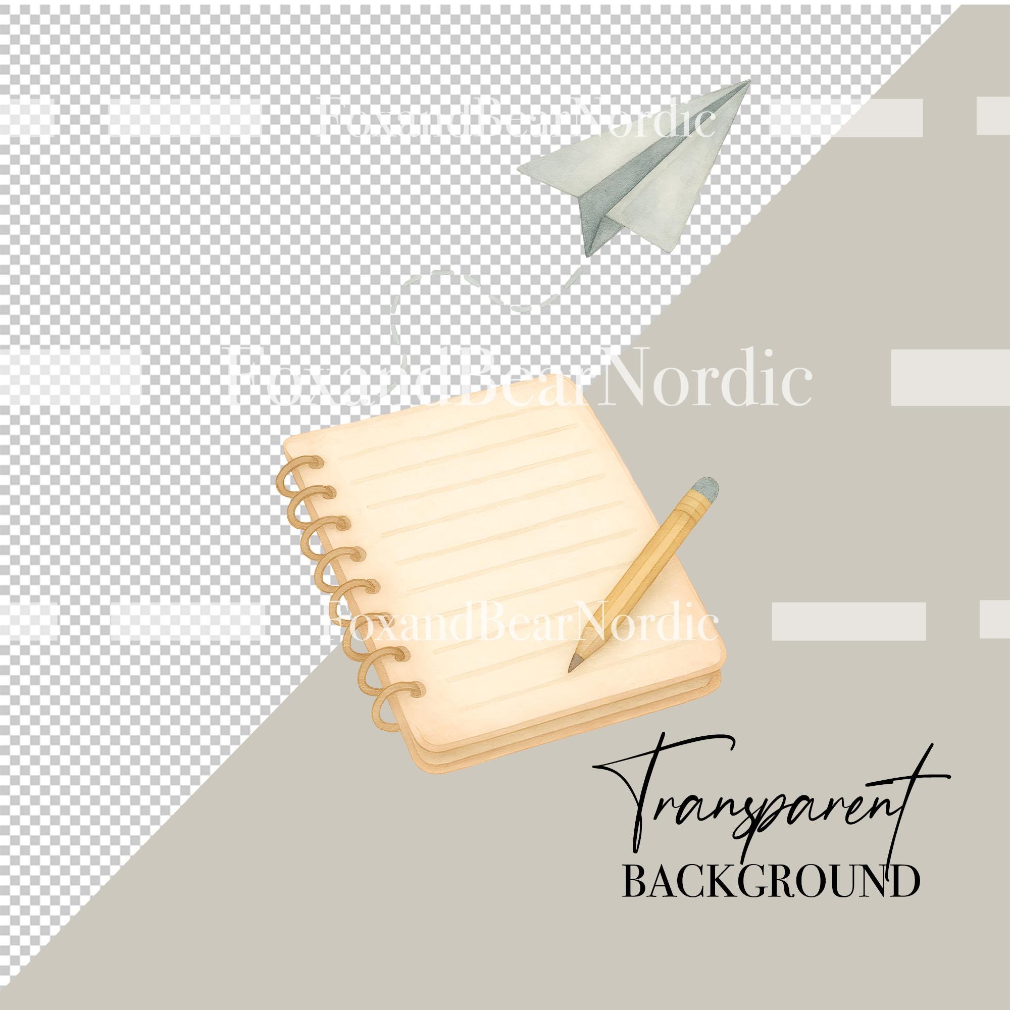 Watercolor Teacher Clipart Bundle | Teacher Appreciation PNG, Classroom Clipart, Teacher Gifts, School Clipart, Cute Watercolor PNG Set image 3