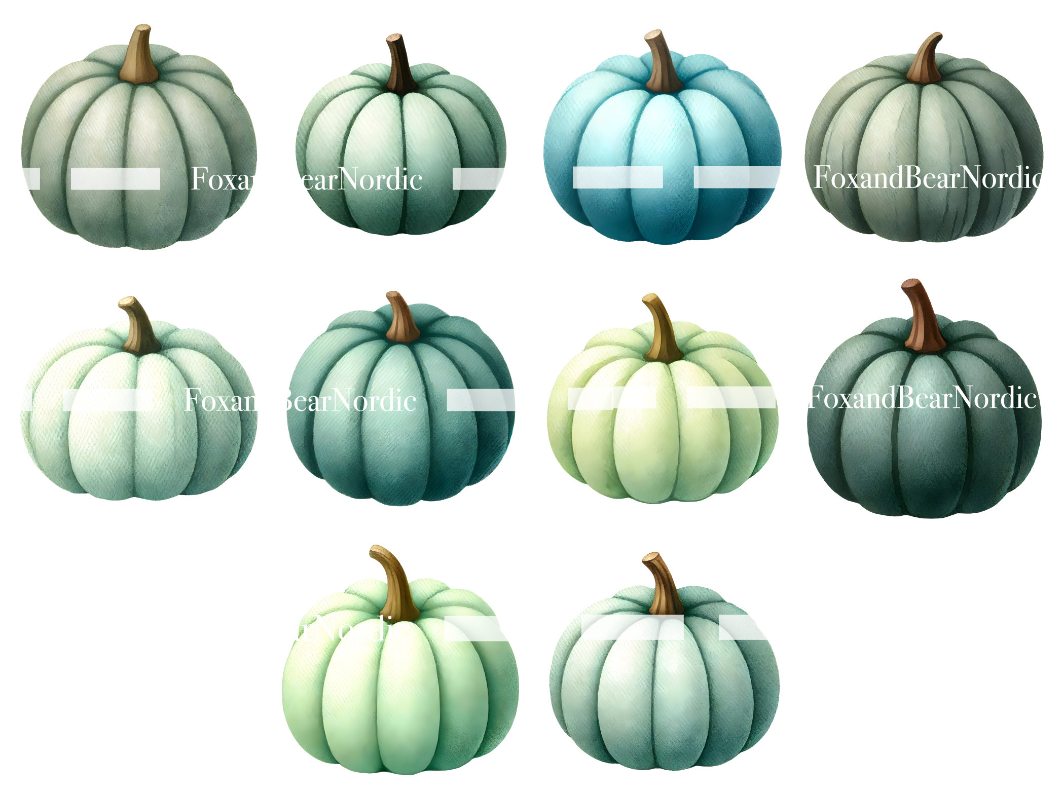 Watercolor Pastel Halloween Clipart Pumpkin PNG Pumpkin Clipart Pink Pumpkins PNG Colorful Pumpkin png Clip art Halloween PNG Commercial Use image 6