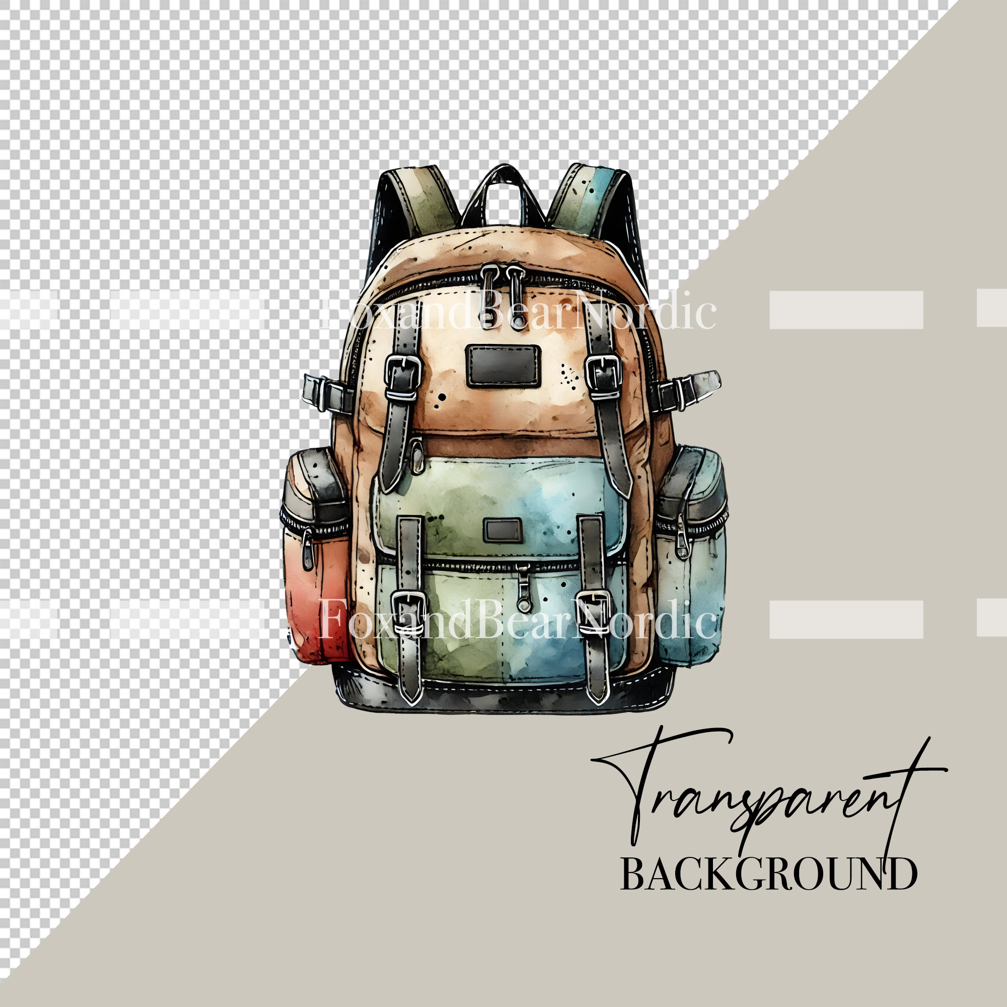 Travel Clipart Vacation PNG Summer Bucket List Clipart Beach PNG Travel Scrapbooking Adventure Book Summer PNG Junk Journal Commercial Use image 3