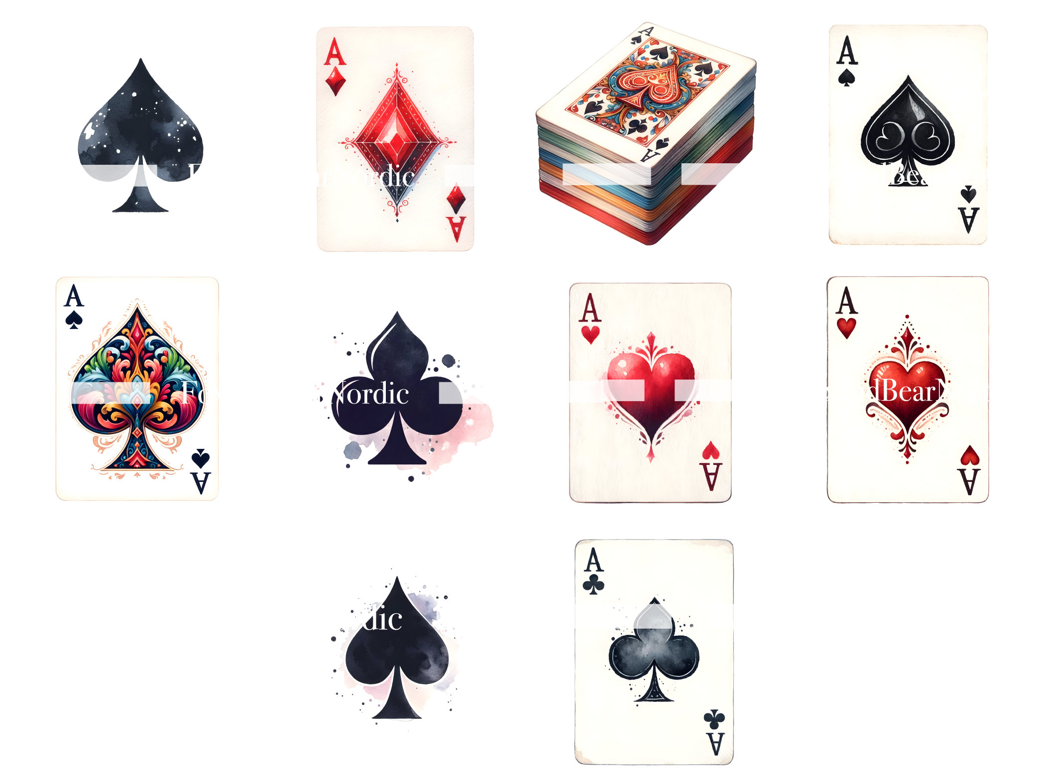 Casino Clipart Poker Clip Art Bundle Slot Machine Clipart Poker Chips Clipart Gambling Casino PNG Ace of Spades Ace of Hearts Commercial Use image 7