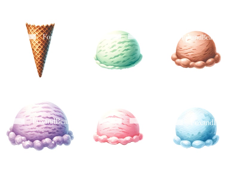 K&ouml;nnte beinhalten: Sechs Eissorten in verschiedenen Geschmacksrichtungen: gr&uuml;ne Minze, braune Schokolade, lila Lavendel, rosa Erdbeere und blauer Kaugummi. Ein Waffelh&ouml;rnchen ist ebenfalls enthalten.