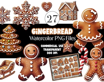Gingerbread Clipart Gingerbread House Gingerbread PNG Gingerbread Man Baking Clipart Christmas Cookies PNG Christmas Clipart  Commercial Use