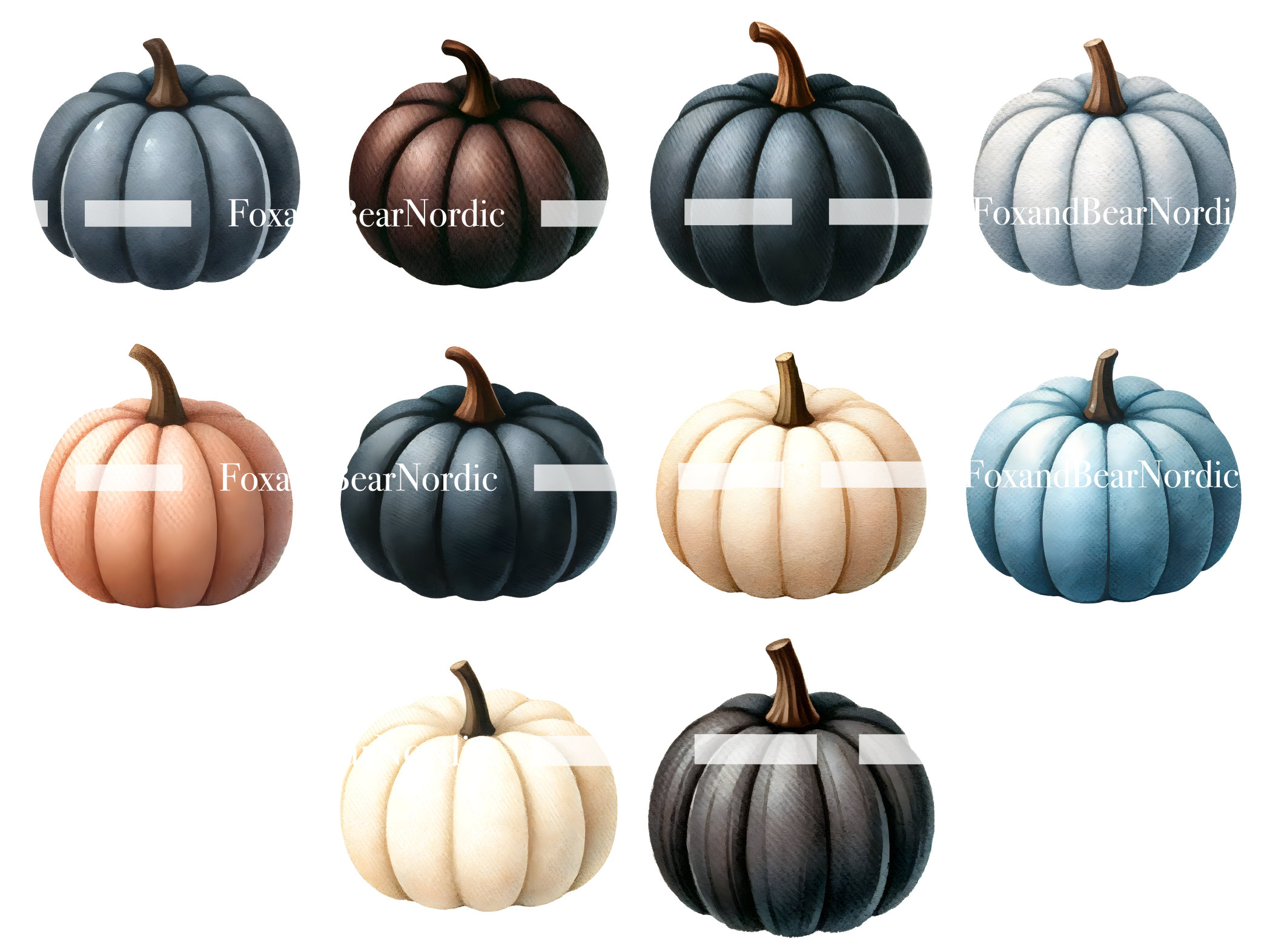 Watercolor Pastel Halloween Clipart Pumpkin PNG Pumpkin Clipart Pink Pumpkins PNG Colorful Pumpkin png Clip art Halloween PNG Commercial Use image 8