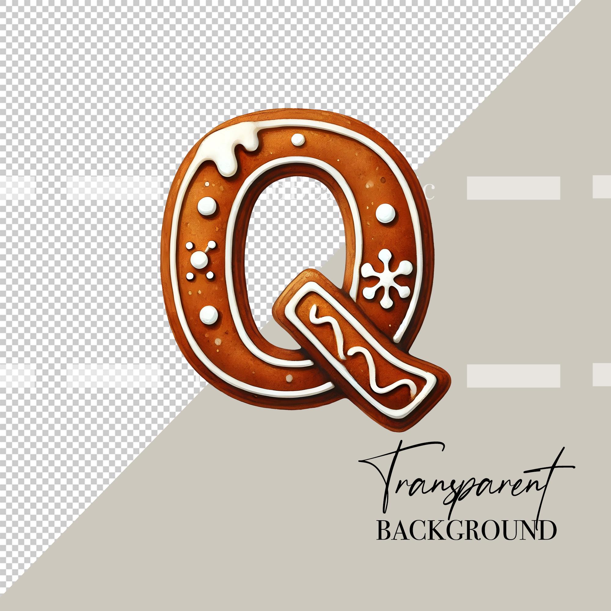 Gingerbread Letters Font Gingerbread Clipart Gingerbread PNG Gingerbread Alphabet Christmas Cookies PNG Christmas Font Commercial Use image 3