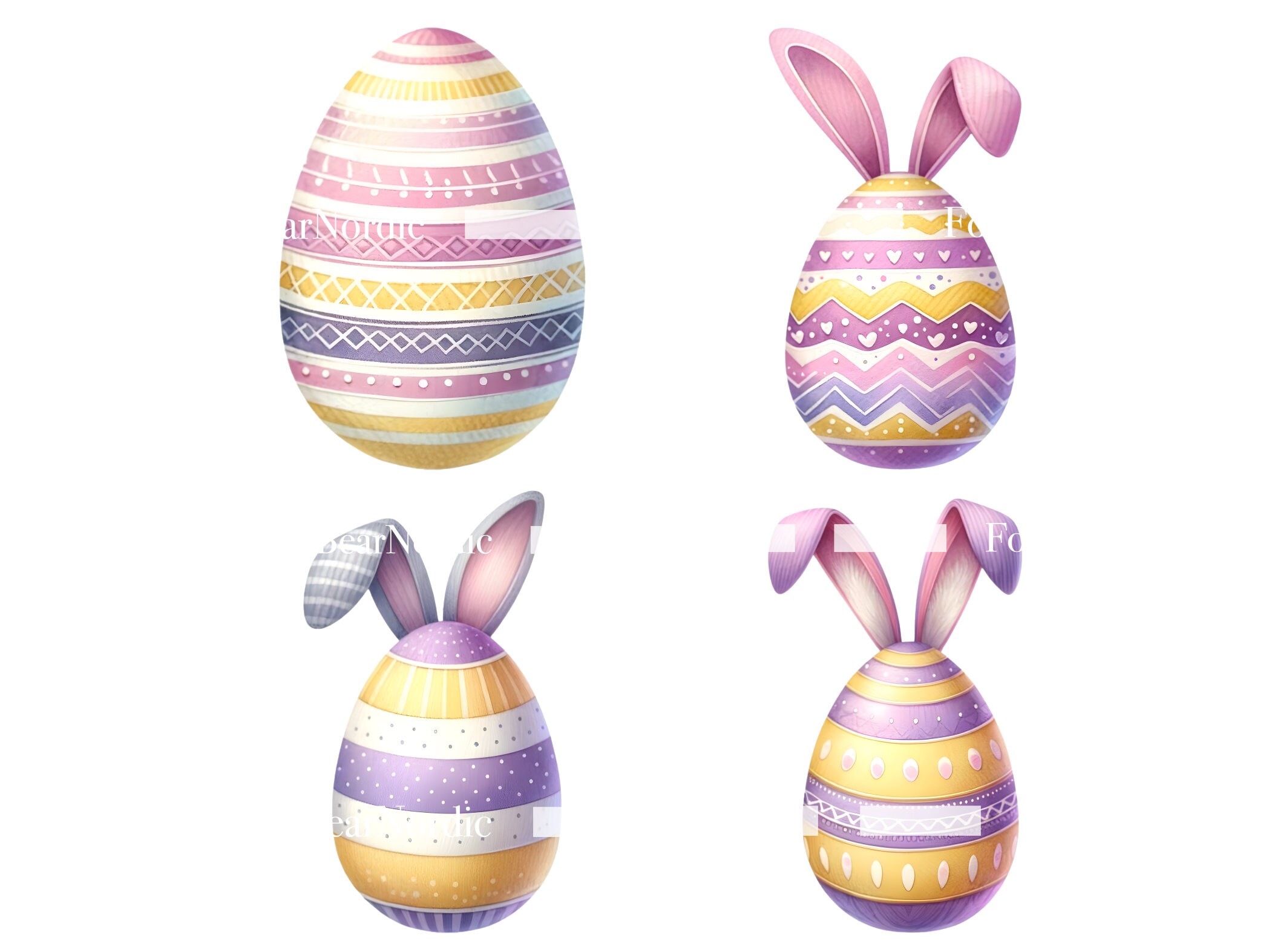 Watercolor Easter Gnomes Clipart PNG Gnome Clip Art Pastel Easter PNG Watercolor Clipart Commercial Use Watercolor Clip Art Digital Download image 5