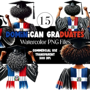Graduación dominicana PNG Graduación Clipart Graduación Chica PNG Clipart para Gorro de Graduación Bandera de República Dominicana Uso Comercial