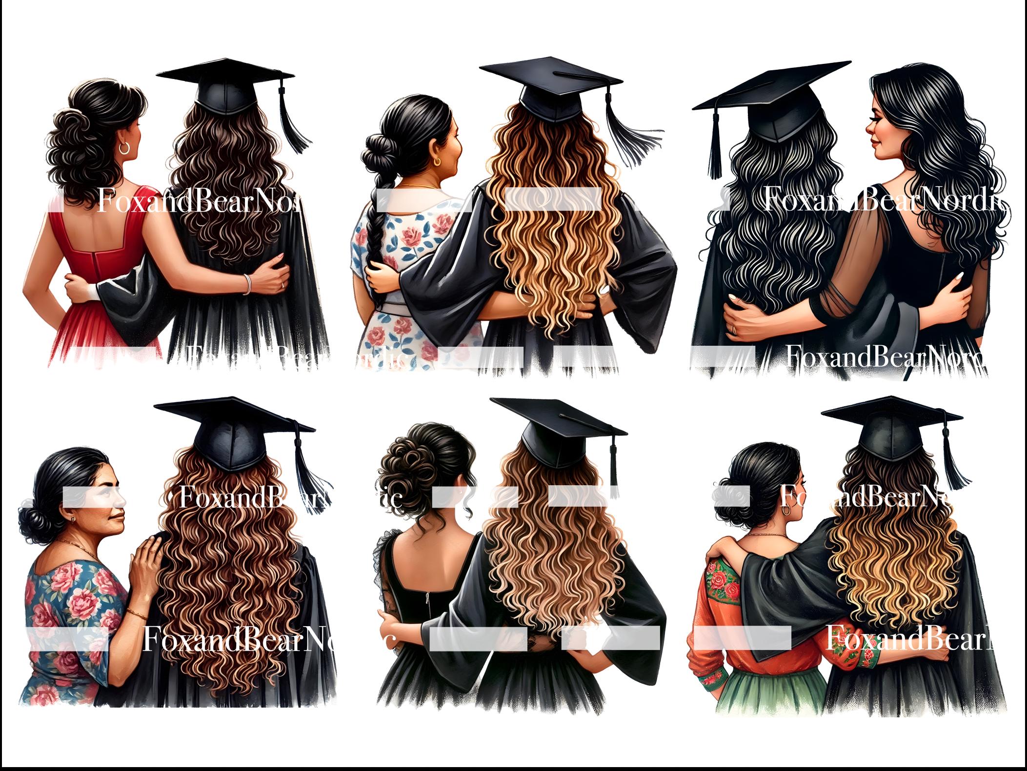 Mexican Graduation PNG Graduation Clipart Graduation Girl PNG Clipart for Mexican Graduation Cap Topper Mexican Flag Colombia Puerto Rico image 6