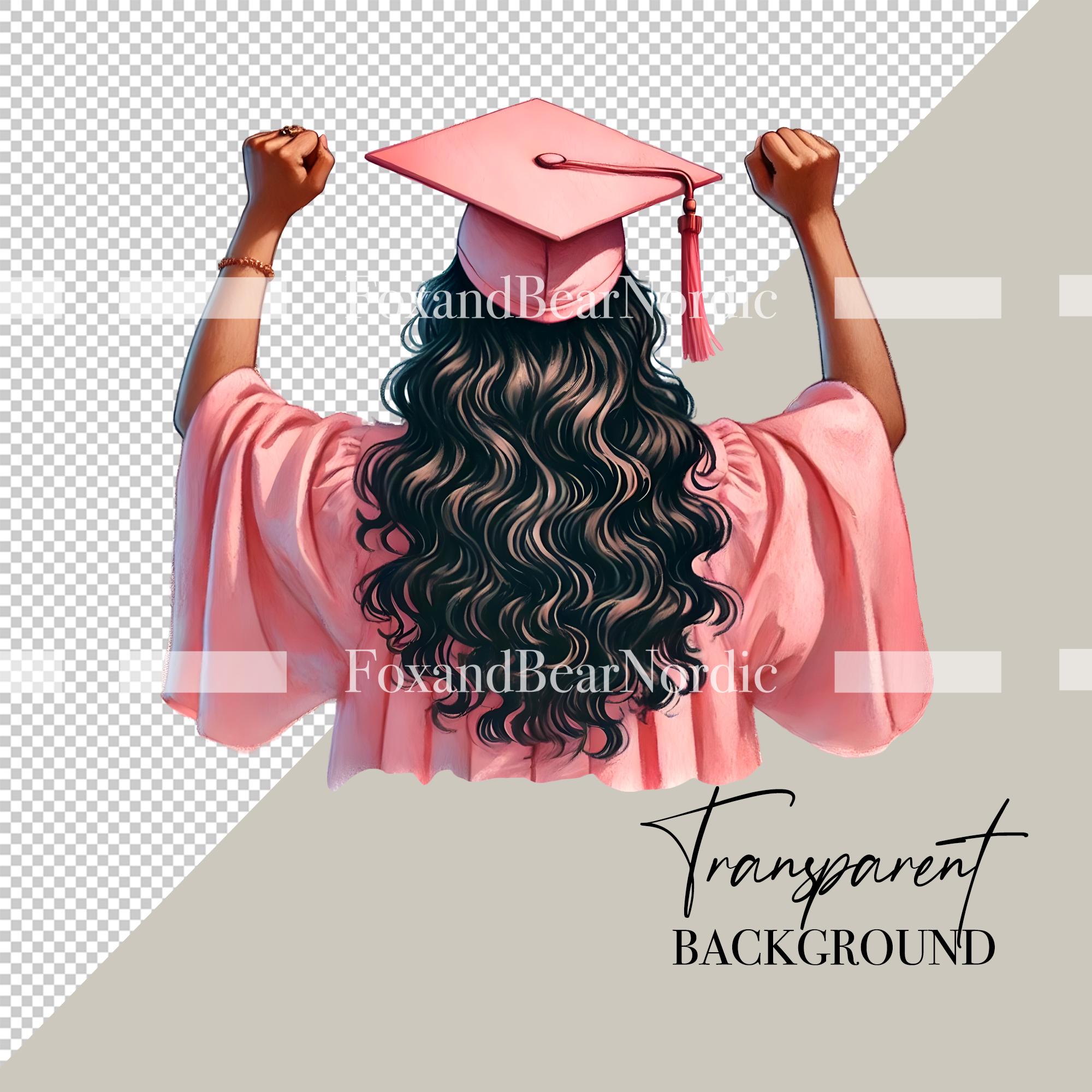 Watercolor Graduation PNG Doctor Graduation Clipart Graduation Girl PNG Graduation Cap Mexican Grad Clipart Senior 2026 PNG Commercial Use image 3