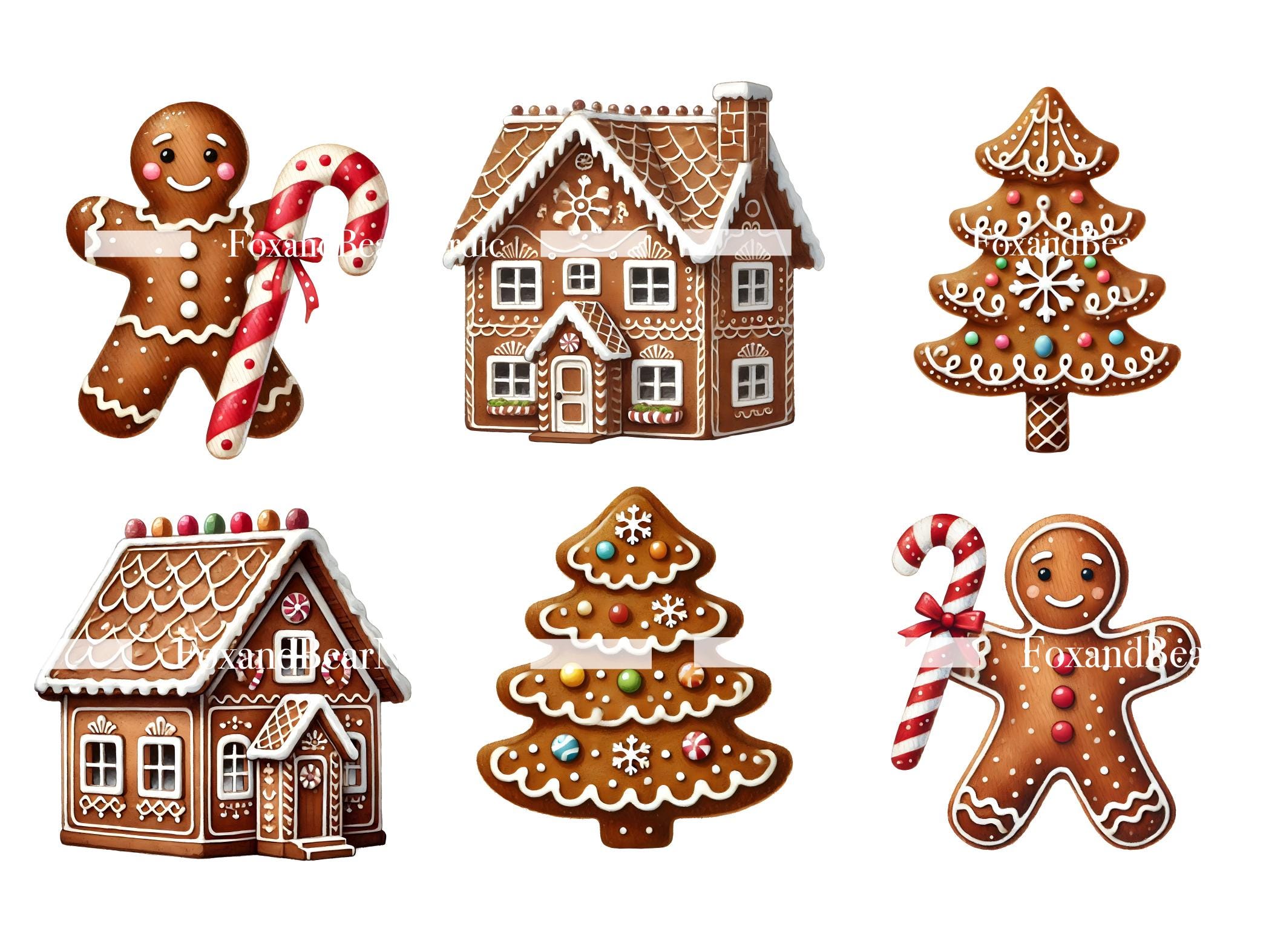 Gingerbread Clipart Gingerbread House Gingerbread PNG Gingerbread Man Baking Clipart Christmas Cookies PNG Christmas Clipart  Commercial Use image 6