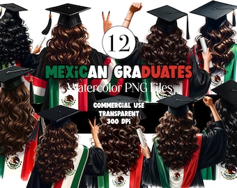 Mexican Graduation PNG Graduation Clipart Graduation Girl PNG Clipart for Mexican  Graduation Cap Topper Mexican Flag Commercial Use 2025