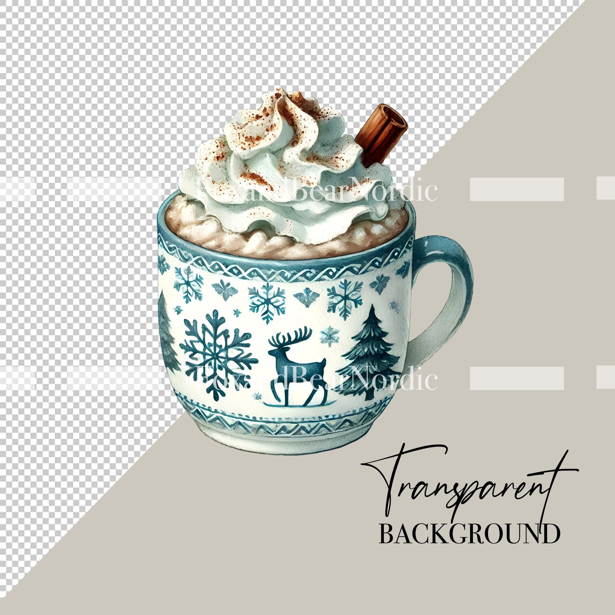 Cozy Drinks Clipart Hot Cocoa Cozy Christmas Coffee Mug PNG Watercolor Clipart Coffee PNG Coffee Cups PNG Coffee Cup Clipart Commercial Use image 3