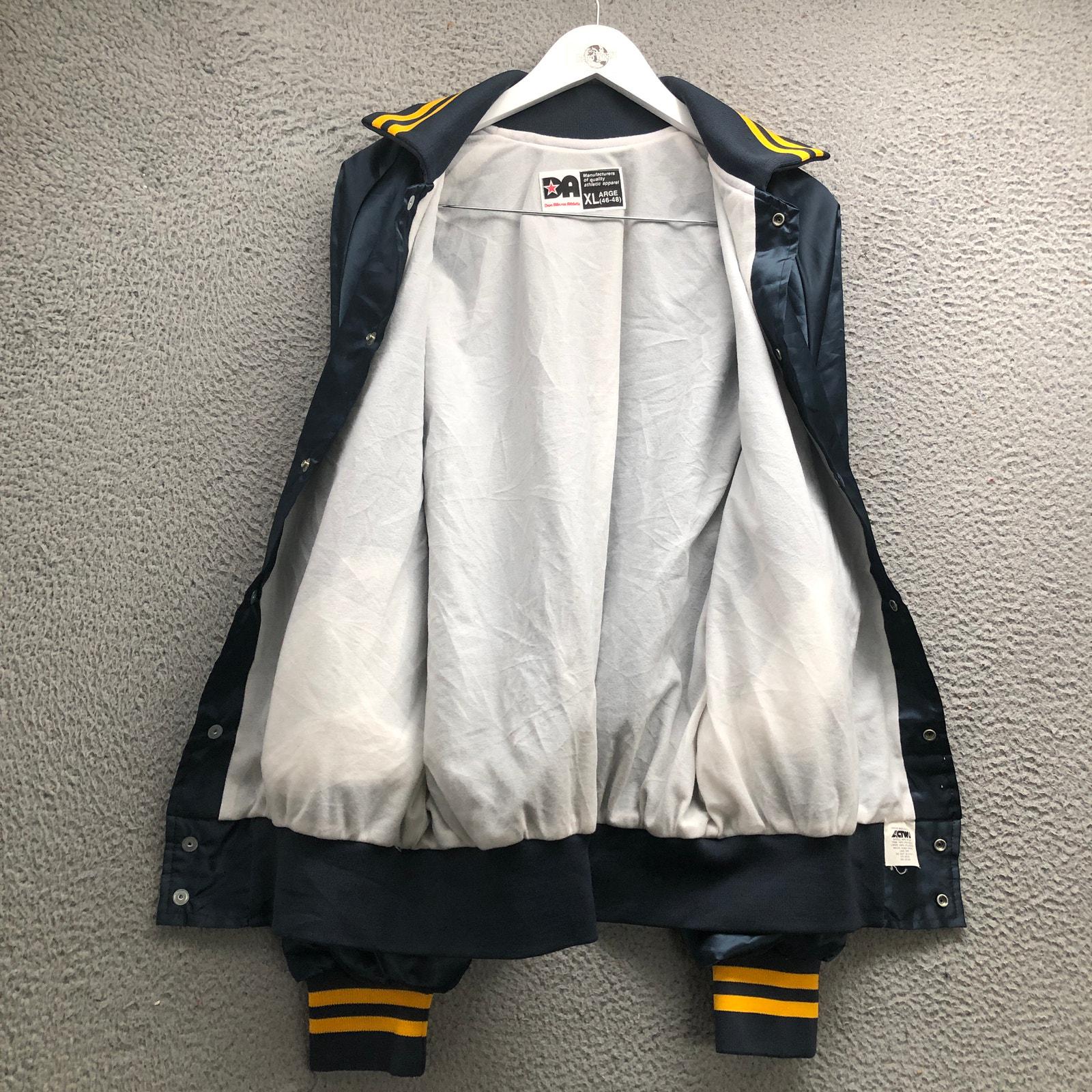 Vintage Don Alleson Athletic DA Lined Bomber Satin Jacket