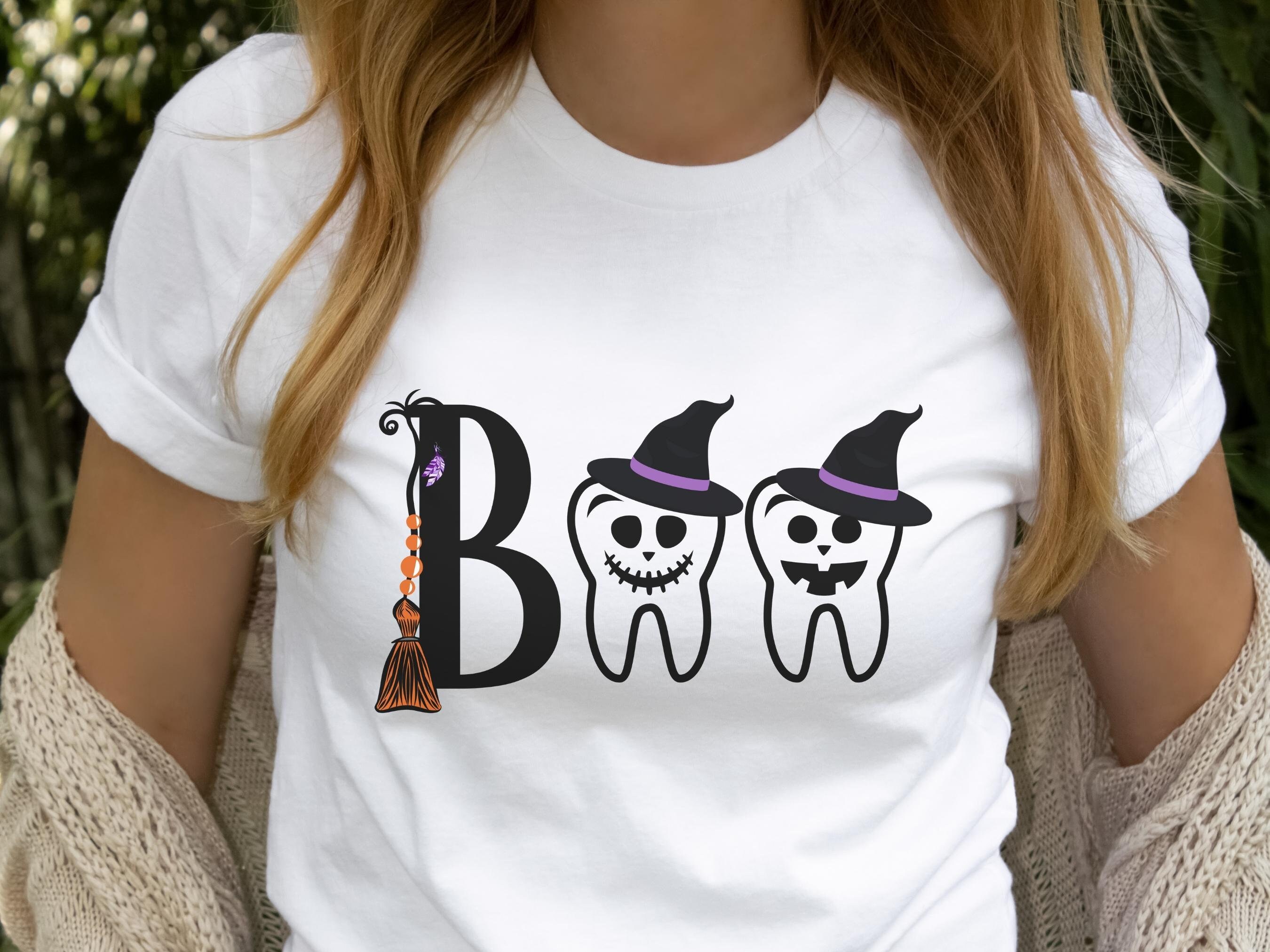 Halloween Dentist Themed Shirt, Dental Hygienist Halloween Shirt