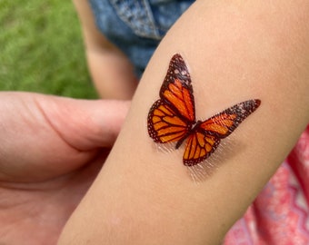 Monarch Butterfly Temporary Tattoo Sheet Butterfly Tattoos - Etsy Australia Monarch Butterfly Temporary Tattoo Sheet Butterfly Tattoos - Etsy Australia