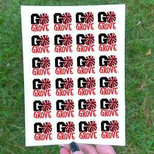 Custom Team Tattoos, Spirit Tats, &quot;Go Your Team&quot;, Your Colors, Cheer