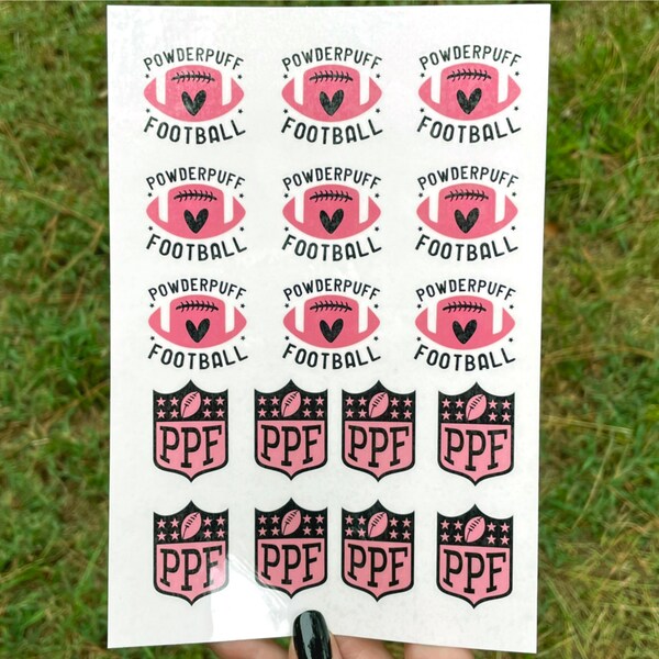 Powder Puff Football Svg Etsy