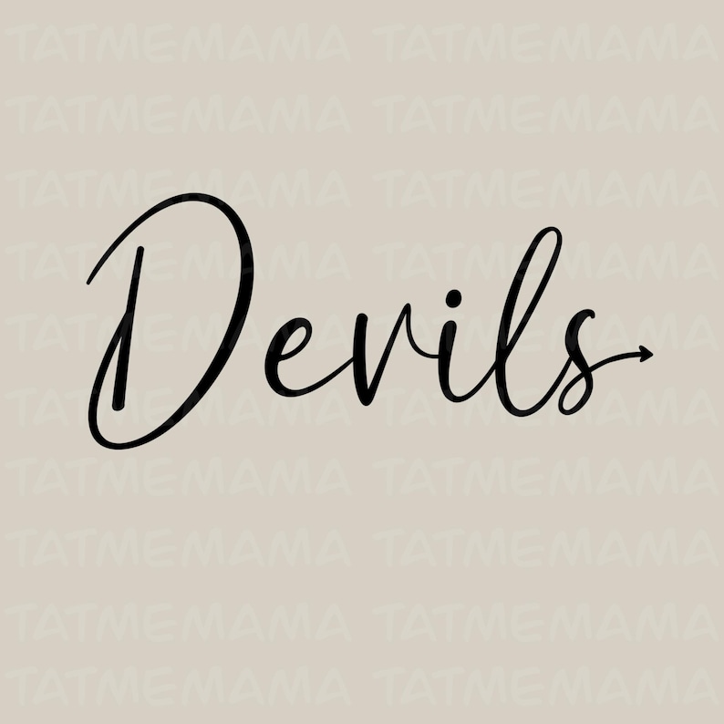 Devils PNG, Digital Download, Spirit Design, Trending PNG - Etsy