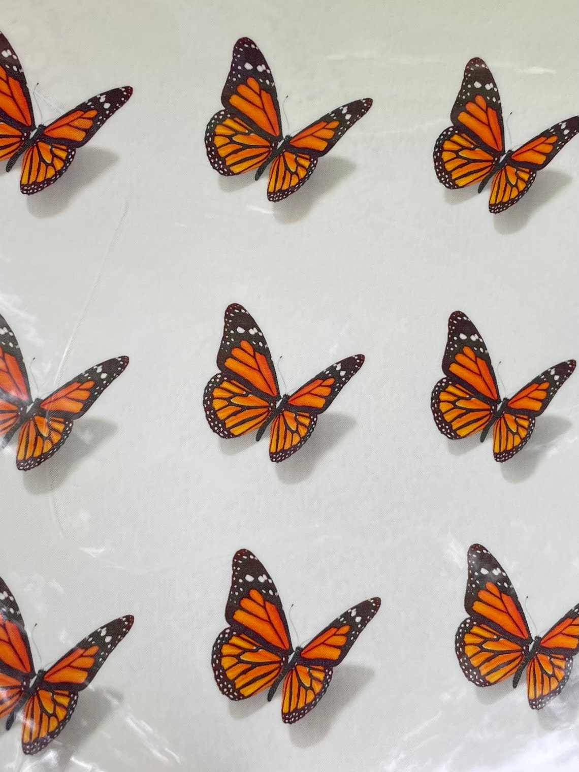 Monarch Butterfly Temporary Tattoo Sheet Butterfly Tattoos Etsy