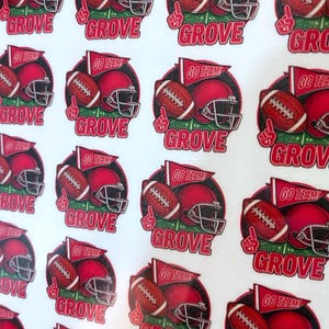 Football Team Tattoos, Custom Temporary Tats, Your Mascot, Your Team, Football Season, Trending, Cheer