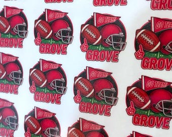 Football Team Tattoos, Custom Temporary Tats, Your Mascot, Your Team, Football Season, Trending, Cheer