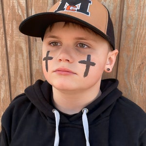No Mess Eye Black Tattoos, 3 sets