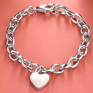 Buy Heart Charm Bracelet Heart Locket Bracelet Gift for Her Online in India  