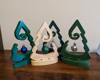 CNC Files: Christmas Trees with ornament