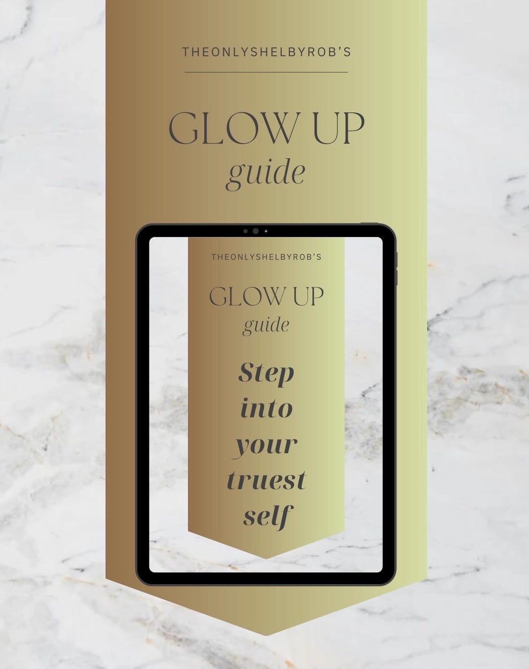 Glow up Reset Guide | Self Concept Workbook | Confidence & Healing ...