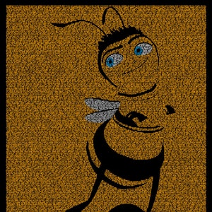 the entire Bee Movie written out by hand