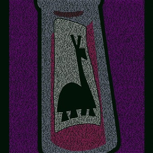 Emperor's New Groove - poster met handgeschreven schrift