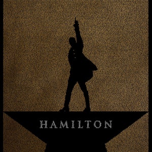 Hamilton - Handwritten Script Poster