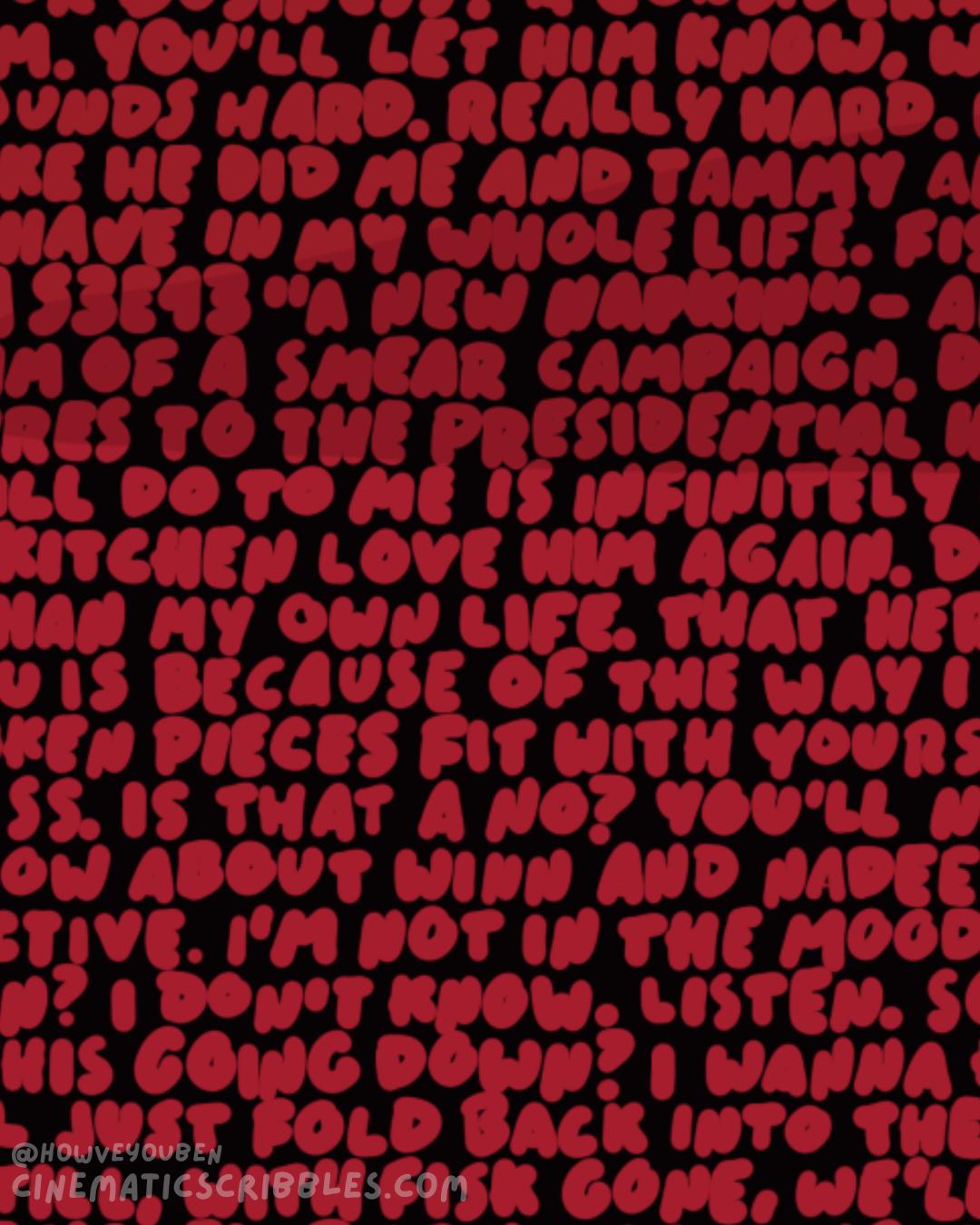 Daredevil Script Daredevil (S3E12/13) - Handwritten Script Poster With Braille - Etsy