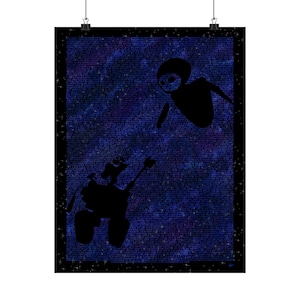 WALL·E: poster met handgeschreven script
