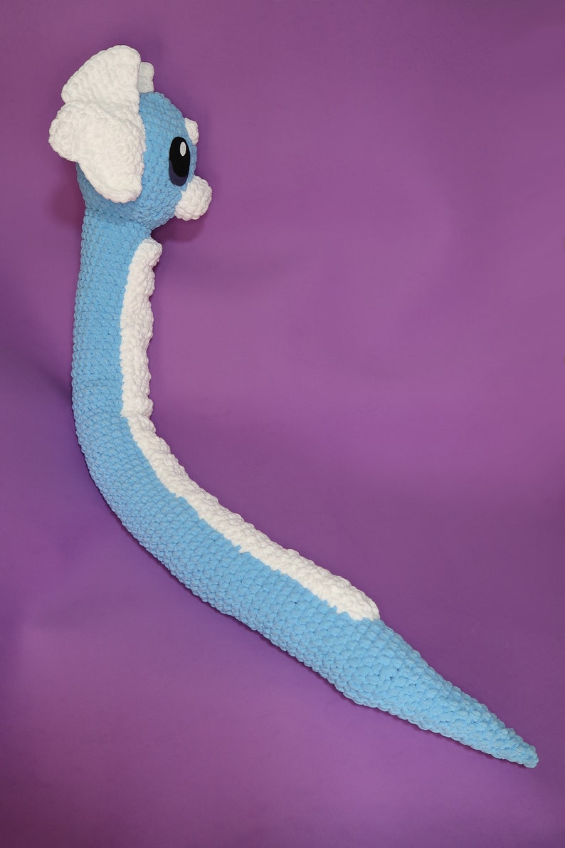 Dratini Pokémon Giant Crochet Amigurumi - Etsy
