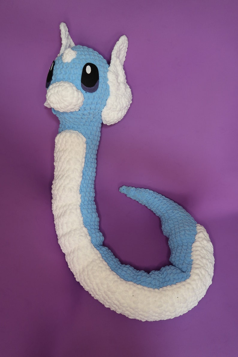 Dratini Pokémon Giant Crochet Amigurumi - Etsy