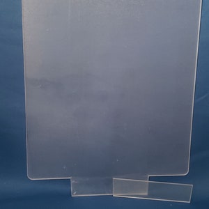 Rectangle acrylic only for LED base.  5.75 wide x 7.25,